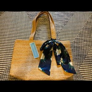 Draper James Everyday Straw Bag New